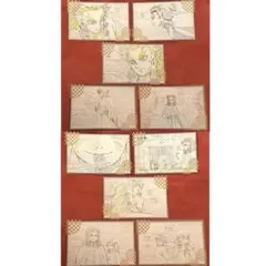 鬼滅の刃　ufotable DINING お楽しみくじ　ポストカード　煉獄杏寿郎