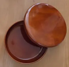 木製 菓子器 喰籠 漆器 蓋付き