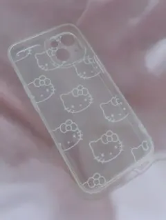 ハローキティ♡ミミィ透明ソフトケース iPhone13用♡新品未使用 送料込