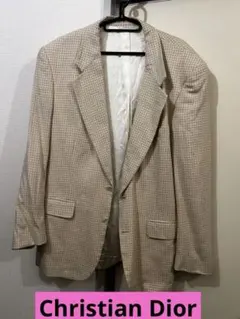 Vintage Dior LE CONNAISSEURUSA製チェックジャケット