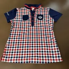VIVA HEART チェック柄ポロシャツ 40