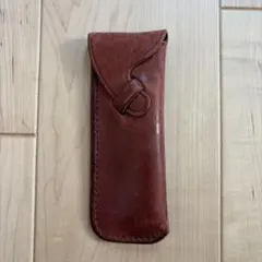 MONTBLANC】モンブラン ペンケース 2本差し 本革 レザー ボルドー