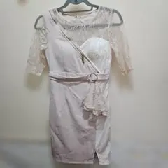 dazzy store ライトピンクタイトフィットドレス