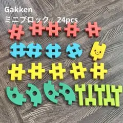 Gakken ミニブロック　24pcs[ケース無し]