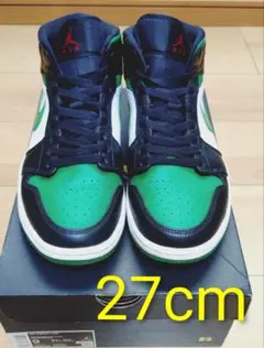 Air Jordan 1 Mid WMNS ブラック/ラッキーグリーン 28cm Air Jordan 1 Mid WMNS ブラック/ラッキーグリーン 28cm - メルカリ