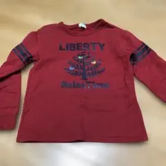 3can4onトレーナー 赤 130センチ