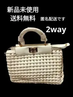 新品 Herlipto As you wish Mini Bag カゴバッグ - メルカリ