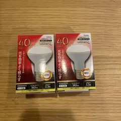 オーム電機 OHM LED電球ミニレフ E17 40形相当