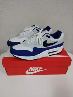 NikeAirMax ゴルフシューズ ホワイト/ブルー AQ0863102 レア - メルカリ