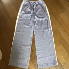 B&Y サイドストライプ ワイドパンツ Mサイズ