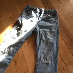 UNIQLO ダメージデニムパンツ 150