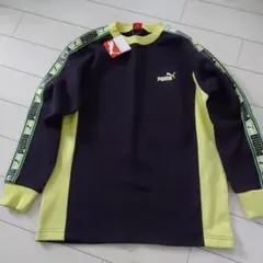 PUMA トレーナー 150サイズ ネイビー/イエロー
