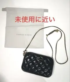 Duo ドゥオ ブレードチェーンハンドルホーボーバッグ - ブラック