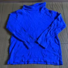 UNIQLO タートルネック トップス 110cm 青