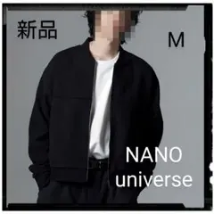 NANO universe【新品】「NJ/CLUB」 メルトンカルゼブルゾン