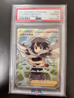 ヒガナの決意 SR Gemix10 PSA10相当 Pokemon（ポケモン） 【PSA10鑑定品】ヒガナの決意【SR】{079/067