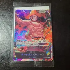 ワンピースカード ポートガス・D・エース 青黄 ST13-002 L 未開封