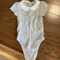 baby GAP グレー ボディスーツ 6-12ヶ月