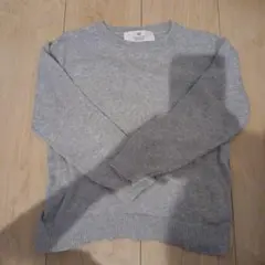 H&M キッズ 長袖ニット グレー 100cm
