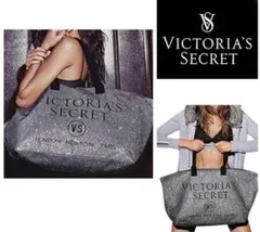 美品　Victoria's secret スパークルトートバッグ　ヴィクシー