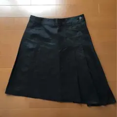 コムサデモード 膝上丈スカート 黒