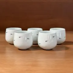 現代作家物 粉引 汲出し茶碗 5客揃 美濃唐津風 万能小鉢 湯呑 陶芸 和食器 現代作家物 粉引 汲出し茶碗 5客揃 美濃唐津風 万能小鉢 湯呑 陶芸 和