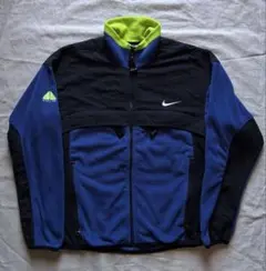【即完売❗️】 90s テック系　Nike ACG ナイロンジャケット M 90s NIKE ACG Logo Nylon Jacket 青 M ナイキ エーシージー