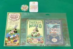 【未開封】 東京ディズニーシー　フード＆ワインフェスティバル　ポストカード全9枚