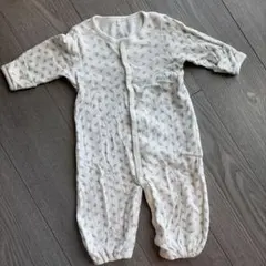 PETIT BATEAU ベビー ロンパース オーガニックコットン