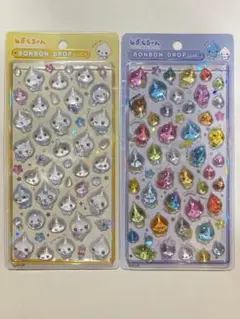 正規品】第二弾みるみるちゃん　しずくの森のなかまたちボンボンドロップシール