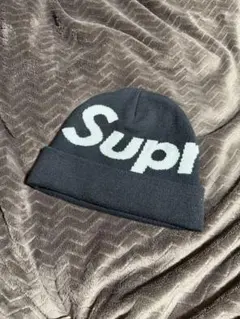 Supreme ビックロゴビーニー ブラック