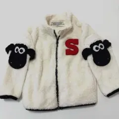 【美品:2度着用】ひつじのショーンアウター90㎝