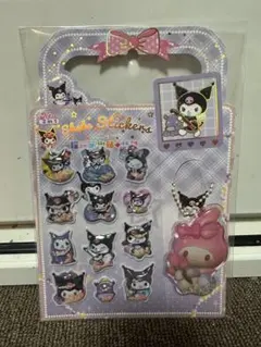 クロミ　マイメロ　ウォーターシール　水シール　キーホルダー付き