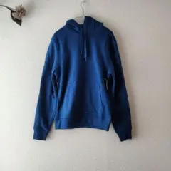 ✨新品未使用✨ パーカー 裏起毛 メンズ XSブルー青 フード付き トレーナー