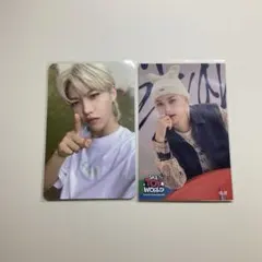 スキズ　noeasy TOY WOLD FCくじ　フィリックス　2枚セット