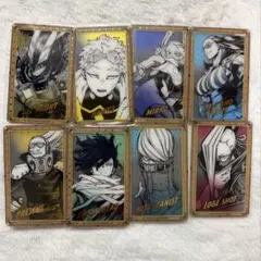 僕のヒーローアカデミア ヒロアカ 原画展 箔押しクリアカード ヒーロー