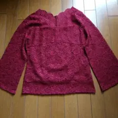 バーガンディ シャツ