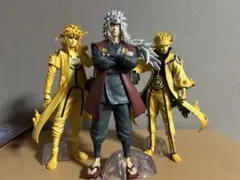 一番くじ　ナルト　D賞うずまきナルト C賞波風ミナト　自来也 フィギュア