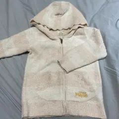 ジェラートピケ　フード付き　ニットパーカー　　70 80