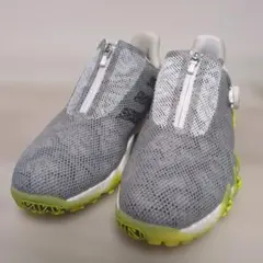 【美品】adidas コードカオス22 BOA ホワイト/イエロー 27.0cm