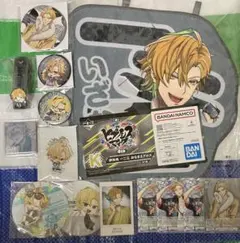 ヒプノシスマイク 伊弉冉一二三 缶バッジ おなまえクロス他グッズセット