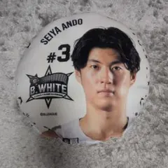 Bリーグオールスターゲーム2025 丸型クッション 安藤誓哉のサムネイル