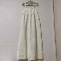 エンボスキャミワンピース