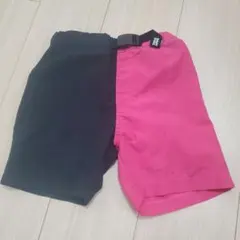 BABYDOLL 半ズボン 110サイズ 黒・ピンク