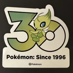 ポケモン 韓国限定 ポケモンストア30周年ロゴステッカー シール