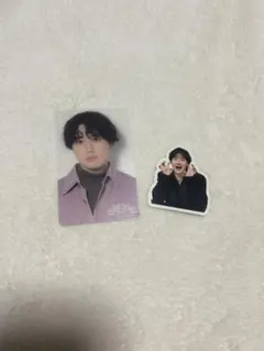 【発送遅れます3/5以降】IMP. 椿泰我 クリアカード ステッカー