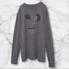 アメリカンイーグル ピーナッツ 長袖 Ｔシャツ スヌーピー M相当 ユニセックス