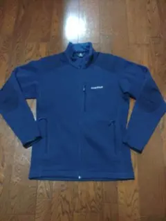 mont-bell　モンベル　クリマプラス　ニットジャケット　L　ネイビー