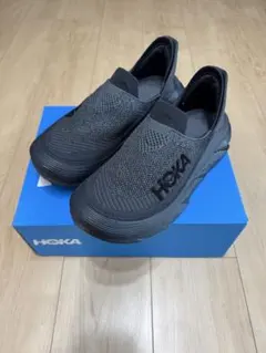 とまと❣️HOKA ONE ONE ホカオネオネ　23.5 HOKA ONEONE KAWANA Black/White 22SS-I（ホカ オネオネ カワナ