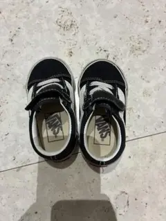 Vans スニーカー ブラック/ホワイト ベルクロ